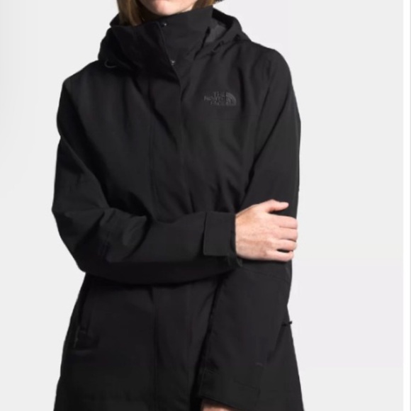 North Face Rain Jacket. Black XS - Picture 1 of 7